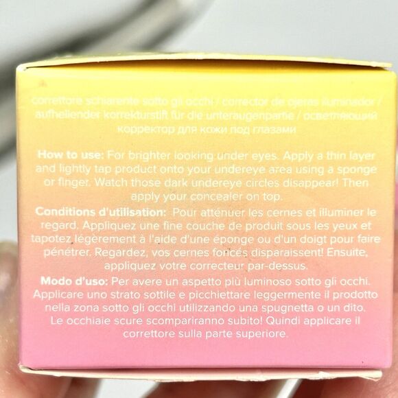 3 Pack - LOTTIE Bright Bounce Undereye Brightening Corrector / 0.19 oz - DEEP - Picture 3 of 12